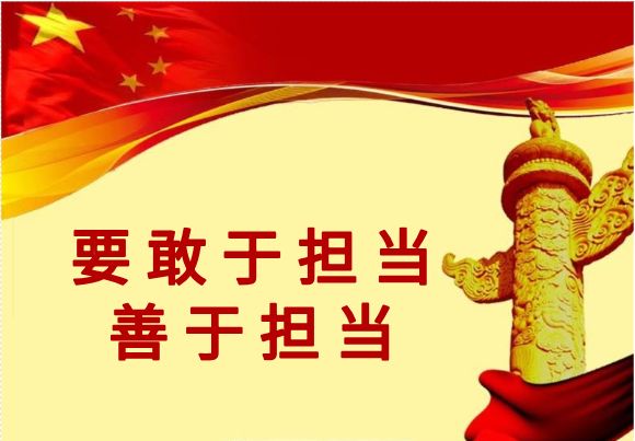 担当精神去落实，担当精神方面存在问题 