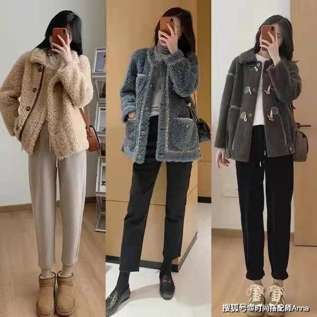 棉服穿搭明星风，时尚保暖两不误！